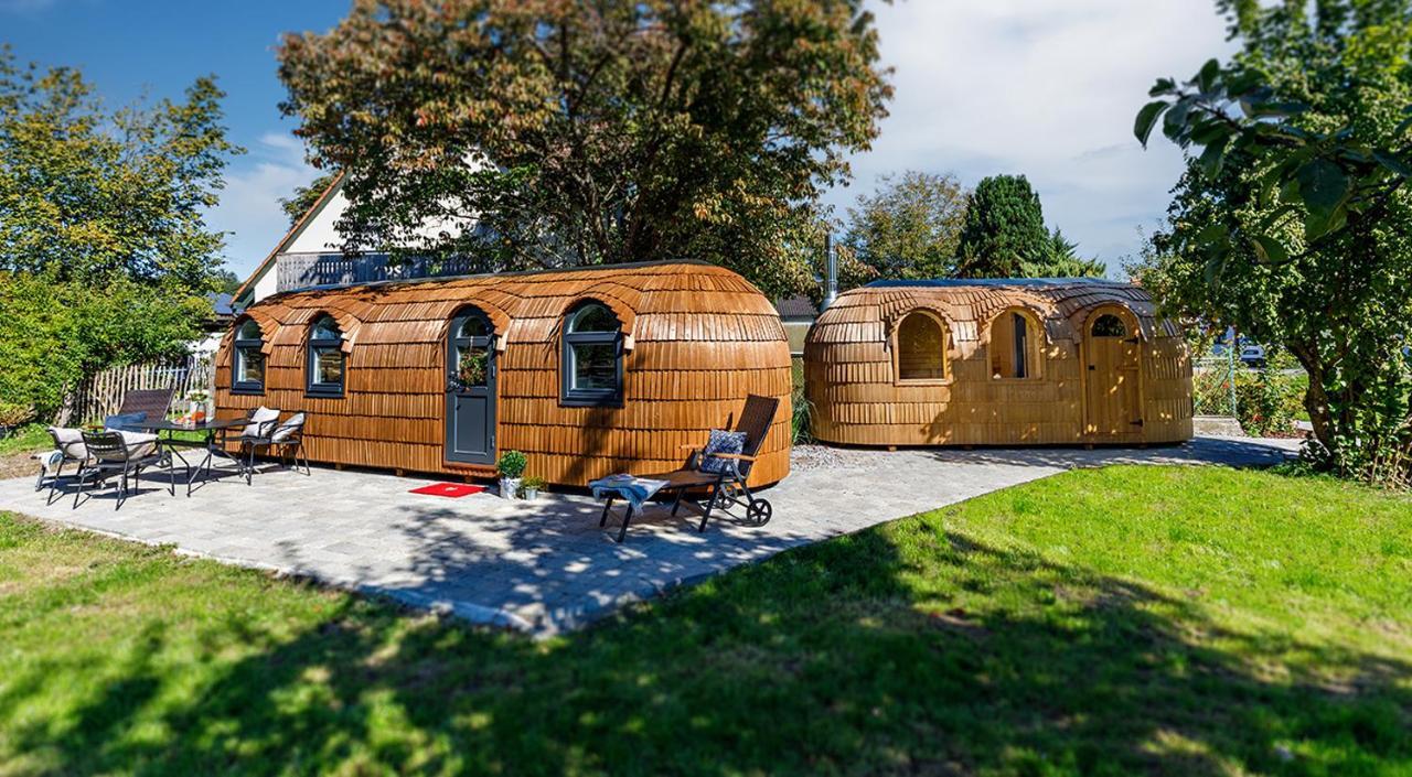 Auszeitgarten - Urlaub Im Tinyhaus Im Herzen Von Oberschwaben Aulendorf Exterior foto