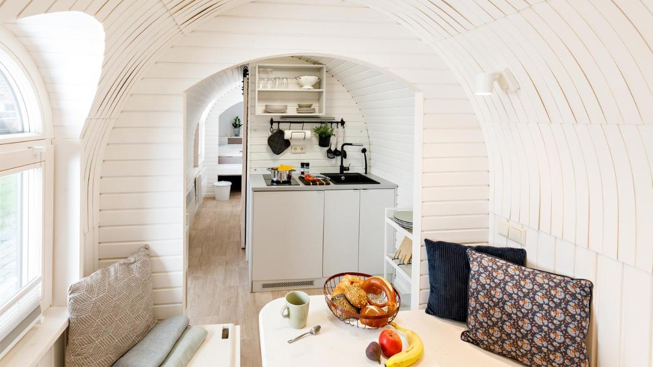Auszeitgarten - Urlaub Im Tinyhaus Im Herzen Von Oberschwaben Aulendorf Exterior foto